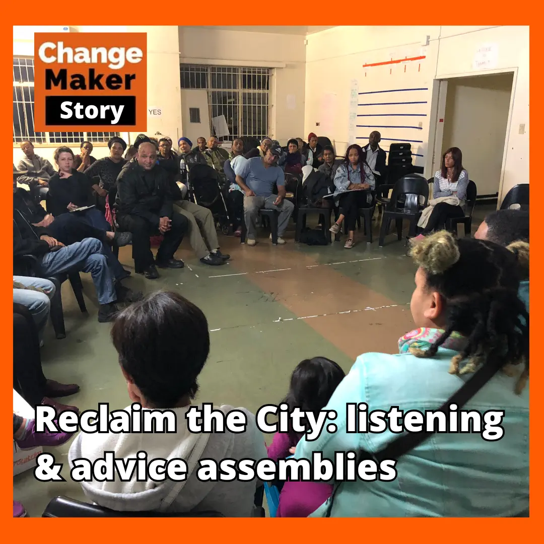 The power of listening: Reclaim the City in Cape Town